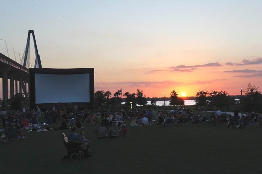Image of Movie at Waterfront Park